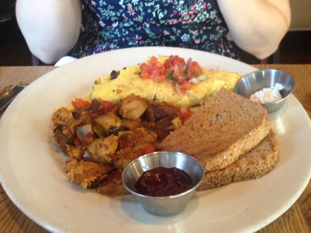 Busboys and Poets offers a great—and affordable—brunch menu.